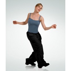 black dancepants nylon Body Wrappers ripstop