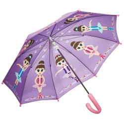 purple ballerina umbrella for kids Bobble Art ballet gift idea