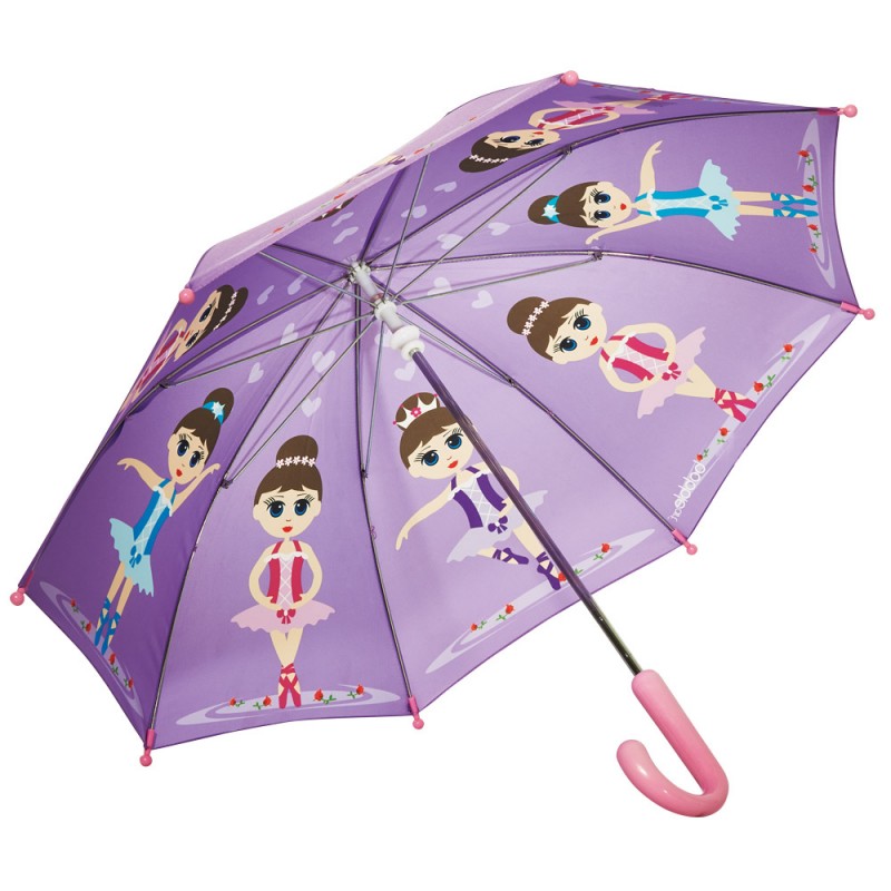 Lila Ballerina-Regenschirm für kinder Bobble Art