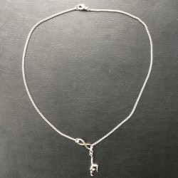 silver necklace gymnast gift idea gymnastics