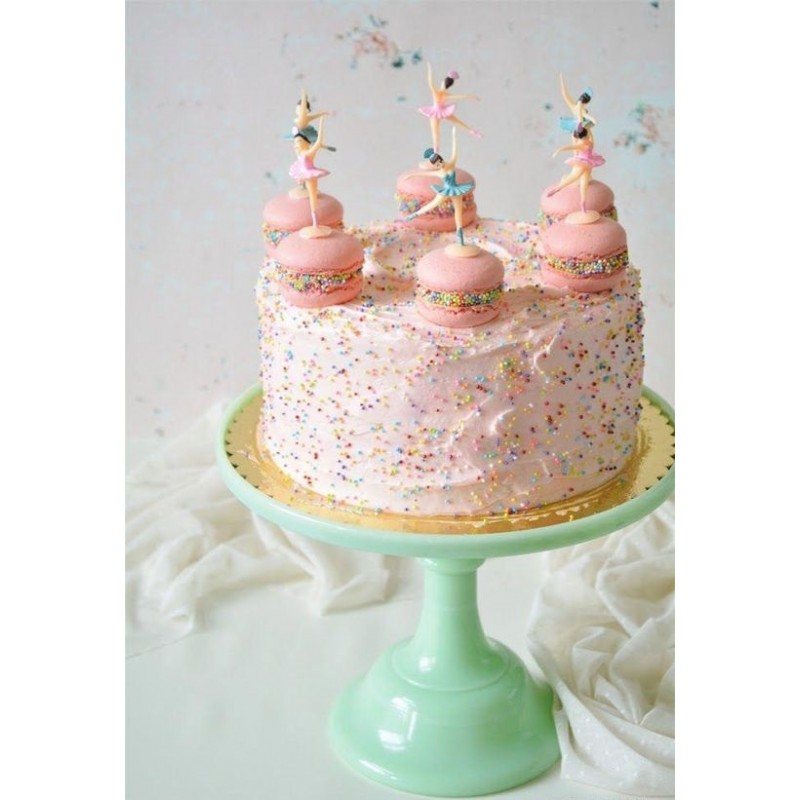 ballerina cake topper ballet birthday