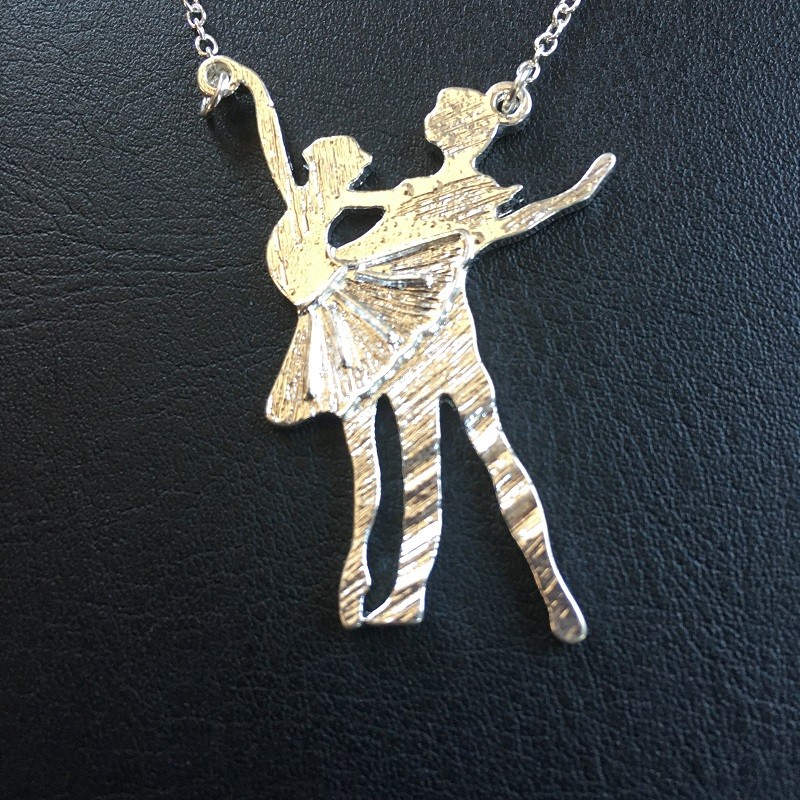 ballerina ketting pas de deux - ballet geschenk ballet cadeau