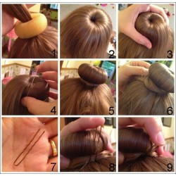 u shaped hair pins for ballet bun