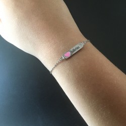 sterling silver ballerina bracelet