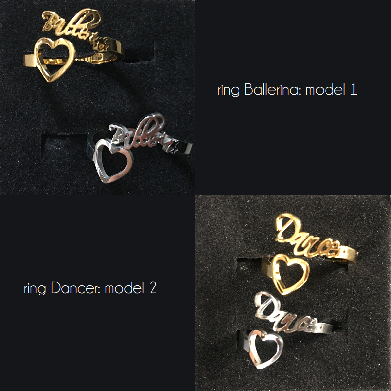 Ring Ballerina oder Dance