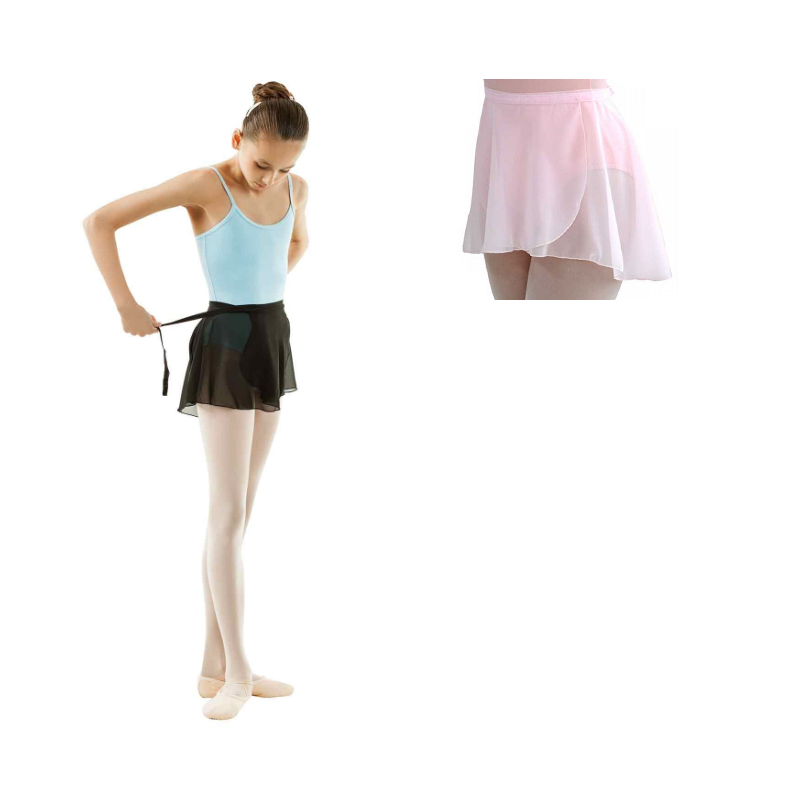 ballet skirt children black or pink Sansha