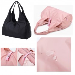 black or pink dance bag...