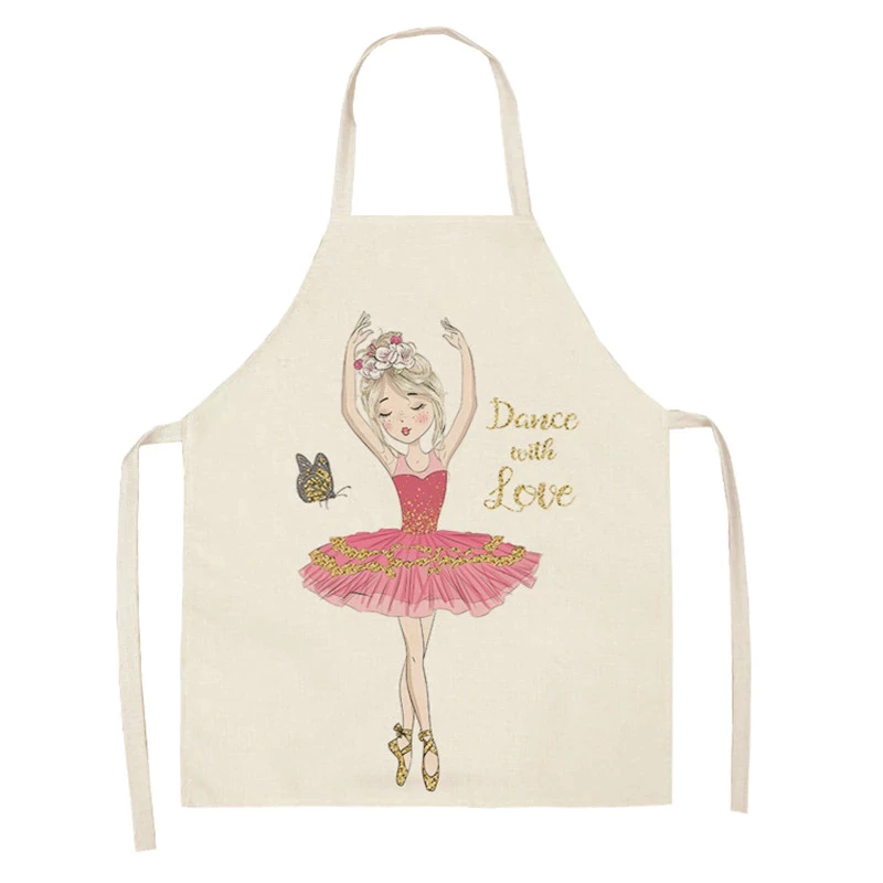 ballerina kitchen apron for children