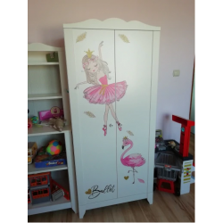 ballet decoration sticker for wall or furniture