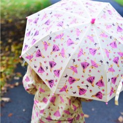 vintage ballet umbrella for kids ballerina gift idea