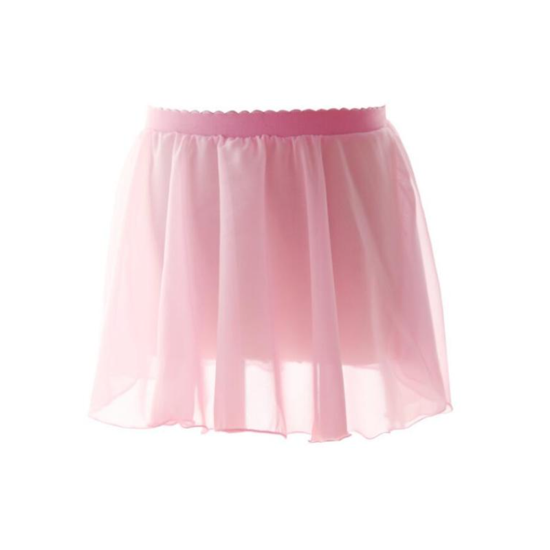 jupette de ballet en chiffon rose