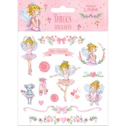 Princess Lillifee ballerina tatoos for kids