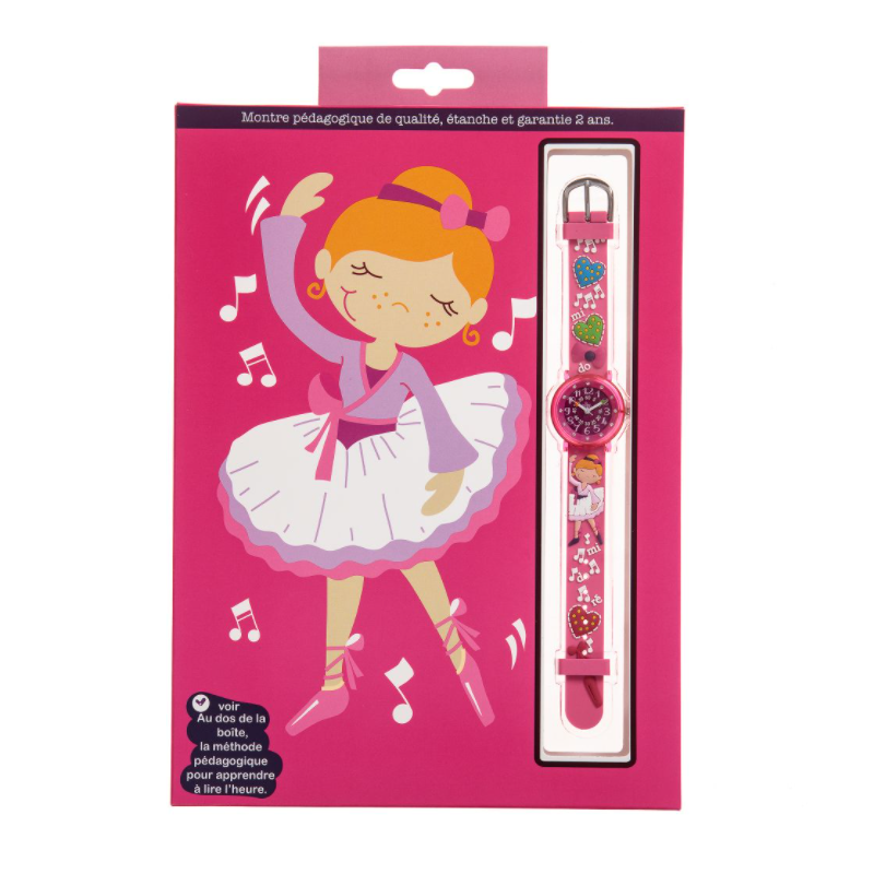 Babywatch montre pédagogique ballerine petit fille