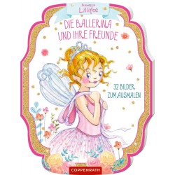 Princess Lillifee ballerina coloring book ballet gift idea