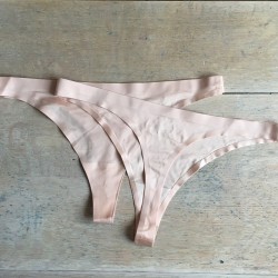 ballerina underwear silky thong nude