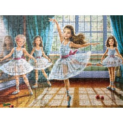 Ballerina-Puzzle Castorland 260 Teile (8/10+)