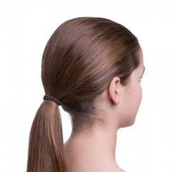 ballerina hair ties blond brown black 4 mm