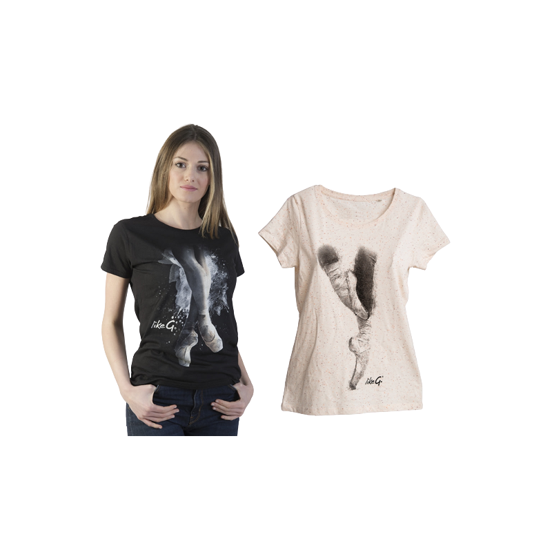 Slim-Fit- Ballett-T-Shirt Like G