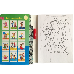 ballerina prikblok en kleurblok speelgoed fijne motoriek ballet cadeau ballet geschenk idee educatief speelgoed