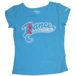 Blaues T-Shirt Dance Skazz