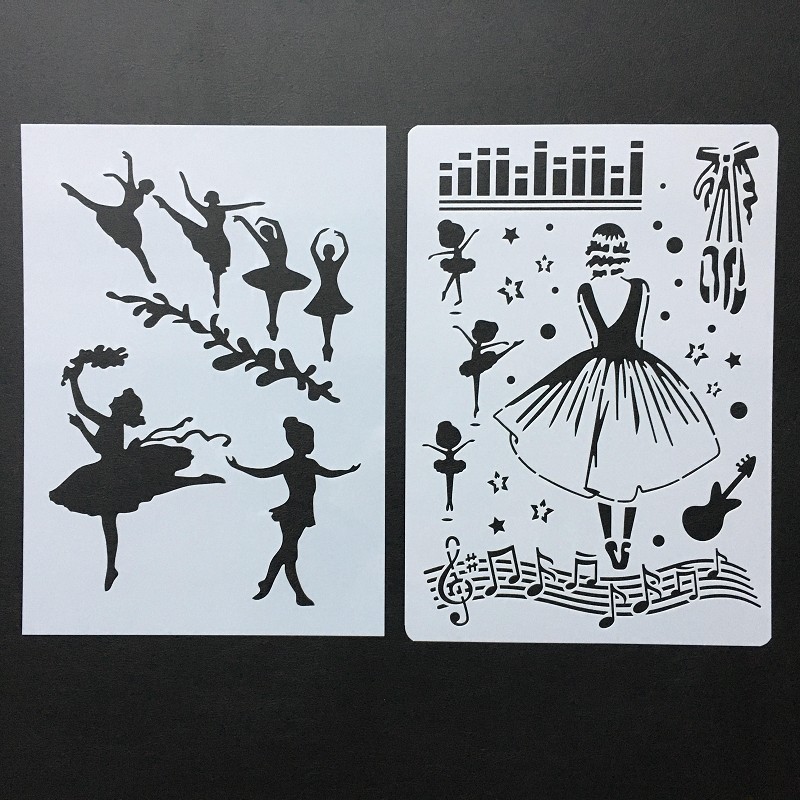 ballerina drawing templates mandala