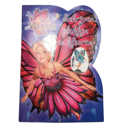 carnet autocollants et coloriage Barbie Mariposa
