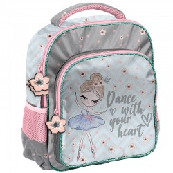 Ballerina backpack 'Dance with your heart' ballet gift idea