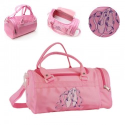 pink ballet bag sports bag ballet shoe ballet gift idea