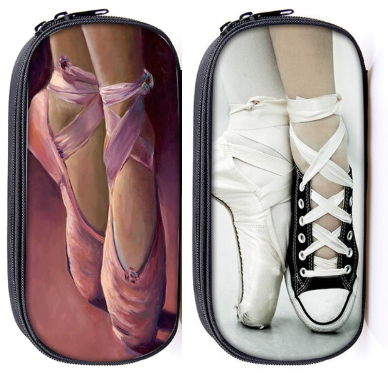 ballerina pencil case toiletry bag ballet gift idea