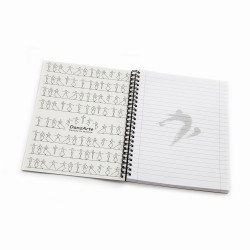 Carnet spirale ballérine A5 Danzarte