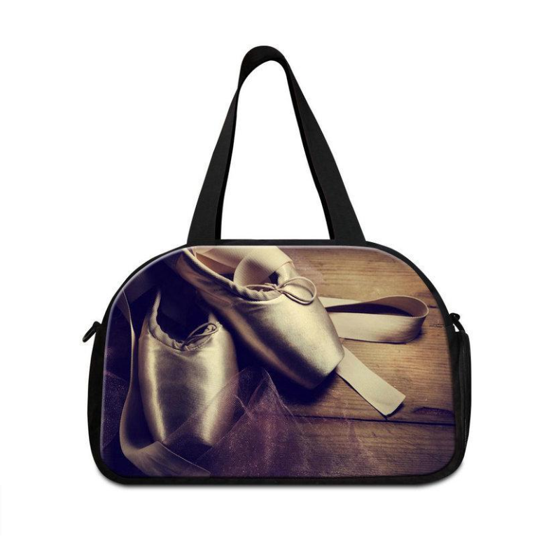 sepia ballerina sportsbag shoulderbag adult dancer gift idea