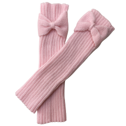 soft pink ballet leg warmer for kids