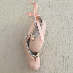 Ballerina-Wanddekoration, Ballettschuhe