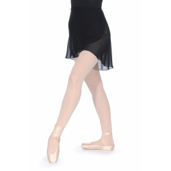Long ballet skirt black