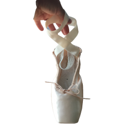 ruban stretch en satin pour pointes