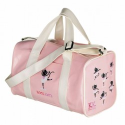 pink ballet shoulder bag with cat KATZ