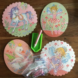 Princess lillifee ballerina diamond painting ballet gift idea