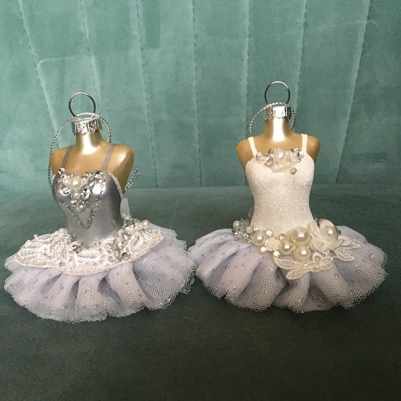 Ballerina-Mannequin-Weihnachtsbaum-Aufhänger