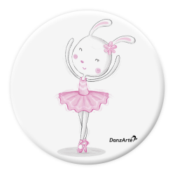 Ballerina-Taschenspiegel tanzender Hase Danzarte