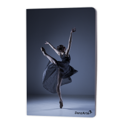 ballerina notebook A5 dancing ballerina at night Danzarte