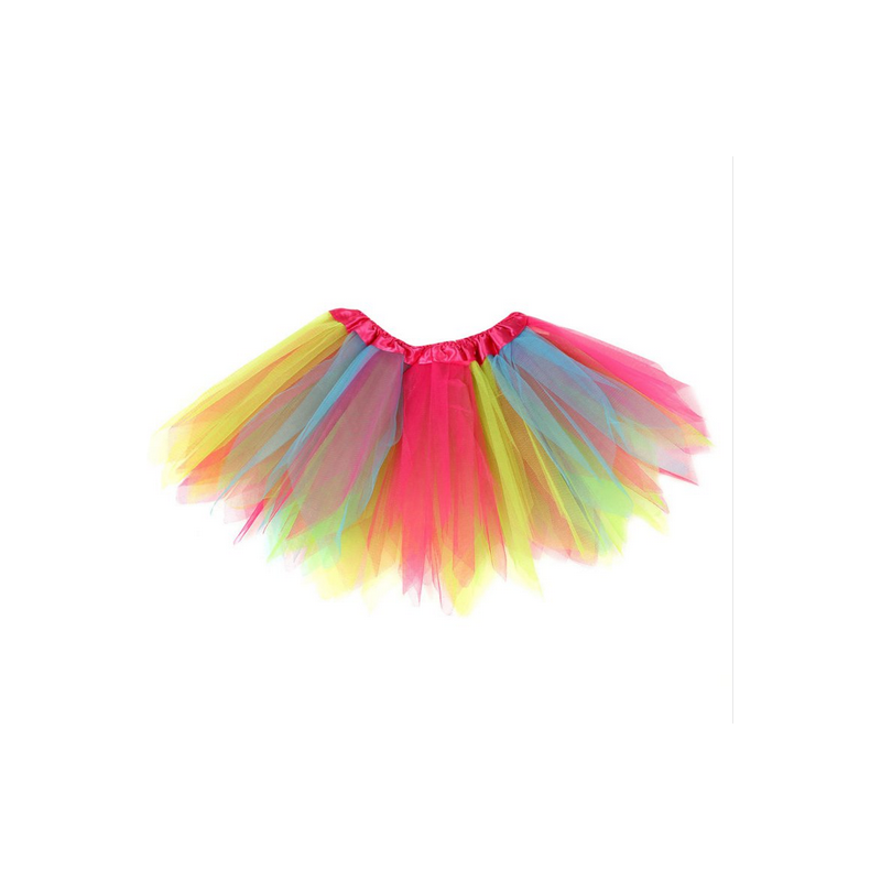 ballerina regenboog tutu carnaval