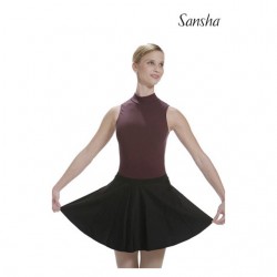 black pull on skirt lycra sansha Anita