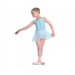 pale blue ballet wrap over skirt for children