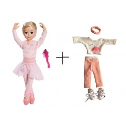 Jolina ballerina poupée idée cadeau danseuse