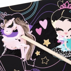 ballerina magische krastekening fijne motoriek vakantie bezigheid ballet danseres ballet geschenk cadeau idee