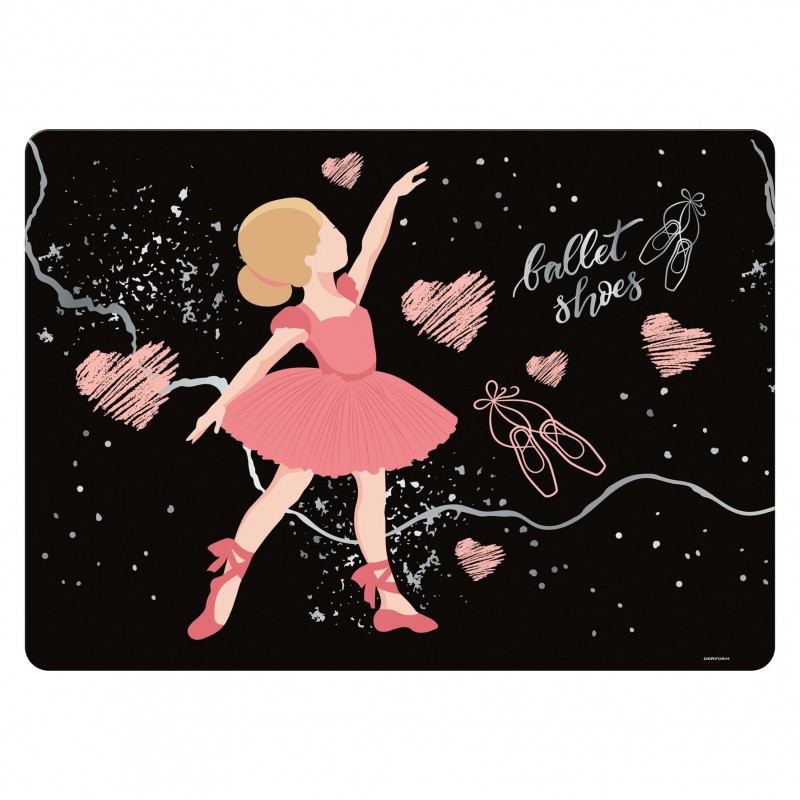 ballerina placemat onderlegger voor kinderen ballet geschenk idee