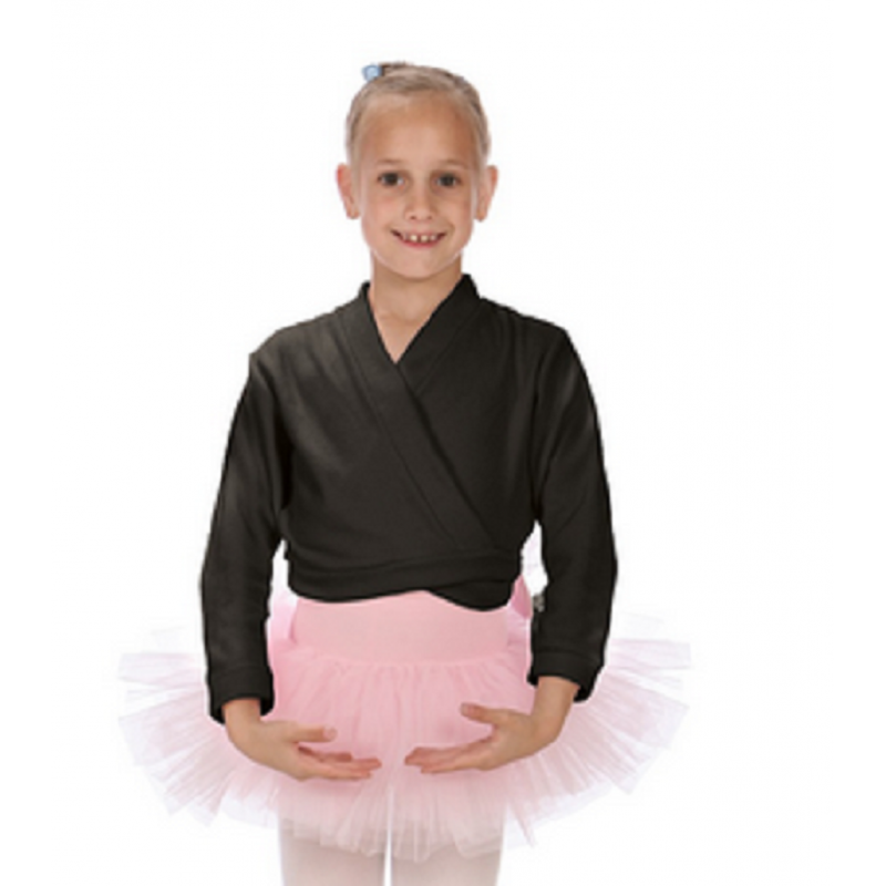 cache coeur noire danseuse ballerine fleece