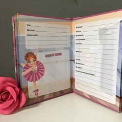 livre d'amis ballerine