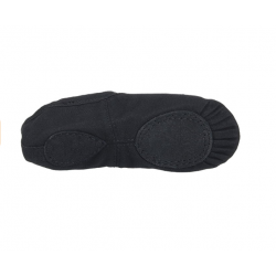 Demi-pointes noirs bi-semelle pour enfant