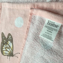 pink ballerina beach towel ballet gift idea kids girls